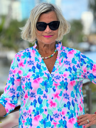 PINK PETALS TUNIC