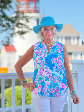 LULU PLAM BEACH SPLASH TANK Cathys Place