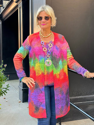 Ethyl Artwork Cardigan