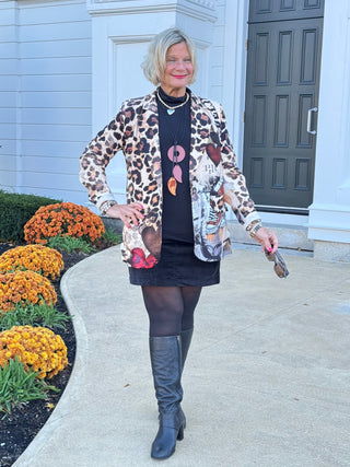 One Size Urban Wild – Leopard Print Blazer PREORDER SHIPS OCTOBER 31 Cathys Place