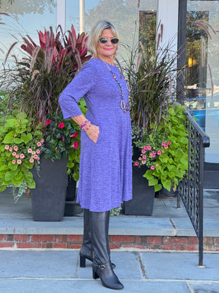 FALL MAGIC PURPLE DRESS