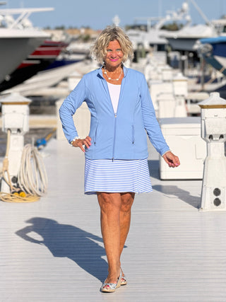 MARINA PERRI STRIPE SKORT LULU b