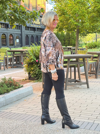 LEOPARD FASHION TOP