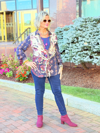 KENSINGTON TIE  BLOUSE Cathys Place
