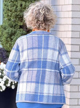 FALL BLUES CARDIGAN Cathys Place