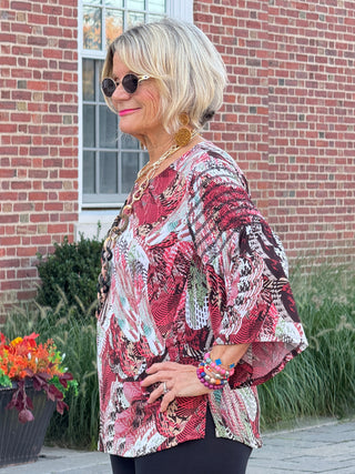 LEOPARD FASHION TOP