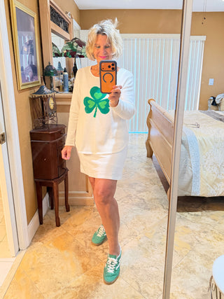 LULU-B WHITE SKORT LULU-B