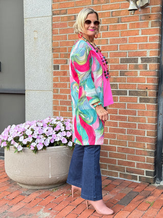 Ethyl Classic Long Length Cardi - KAMAS