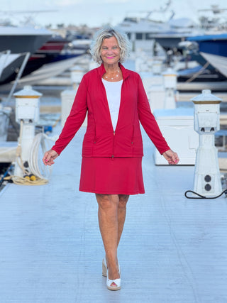 REGATTA RED SKORT LULU-B