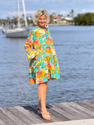 Vacay 3 Ruffle Dress Cathys Place