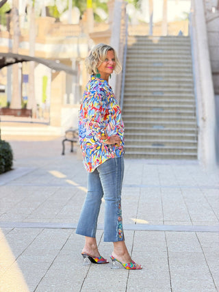 Ethyl Come To My Garden Jean - Luminosity ETHYL JEANS