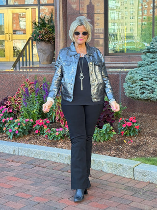 Black Metallic Jacket