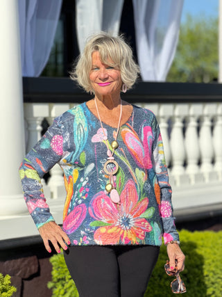 Ethyl The Evoke Pullover Sweater - Energize ETHYL JEANS