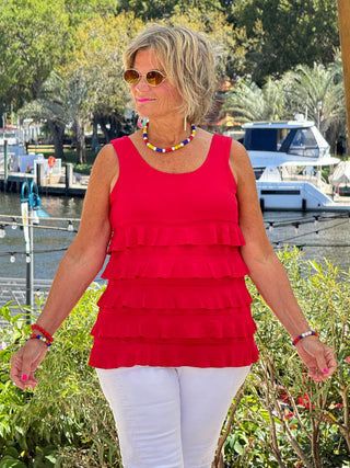 CRIMSON RED FULL ZIPPER