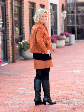 LULU-B COPPER SKORT LULU-B