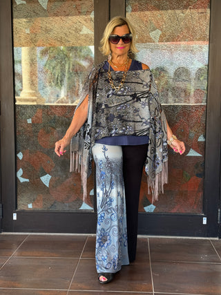 SOUTHERN NAVY DAY PALAZZO