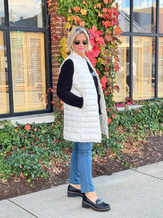 CHENILLE BLACK CREW BEACHTIME SWEATER - Cathys Place