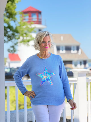 BEACH CLUB PERRI STARFISHGSWEATER LULU-B
