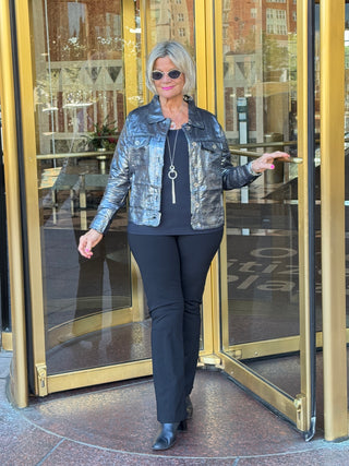 Black Metallic Jacket
