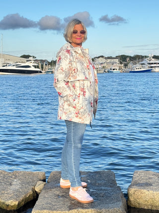 Women's New Englander® Floral Printed Rain Jacket