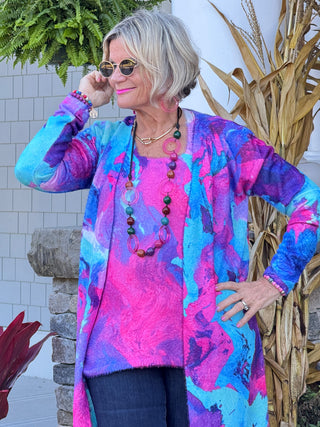 COLOR WAVES OF FASHION TANK