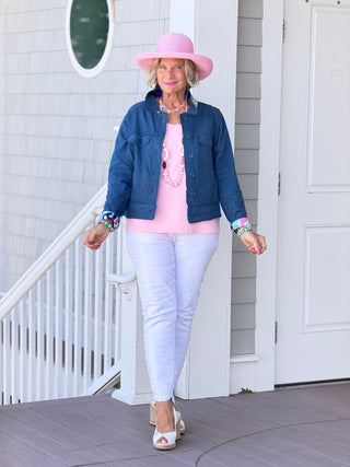 PALM BRACH PART LINEN. JACKET Cathys Place