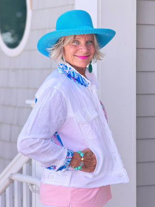LULU-B AQUA HAT LULU-B