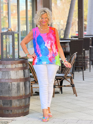 GARDEN PARTY TANK ETHYL JEANS