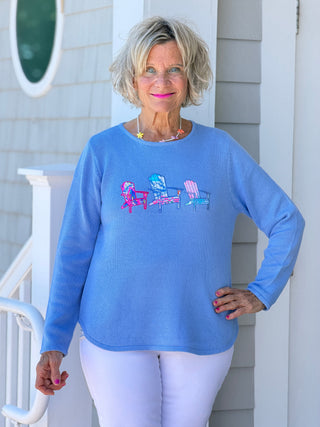 BEACH CLUB PERRI ADIRONDACK SWEATER LULU-B