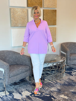 LULU-B LILAC TUNIC