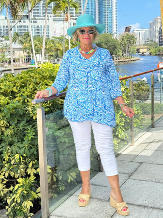 UNDER THE SEA TURTLE ASYMMETRIC TOP