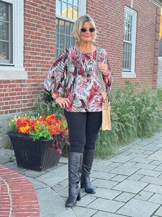 LEOPARD FASHION TOP