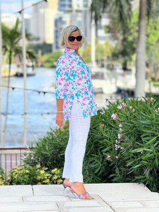 PINK PETALS TUNIC