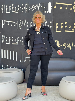 Ethyl Eyelet Elegance Jacket - Eastlake