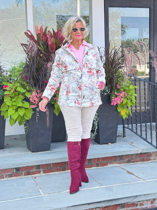 Women's New Englander® Floral Printed Rain Jacket