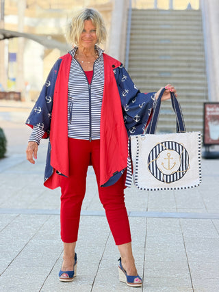 Anchor, Gold Anchor Shoulder Tote Cathys Place