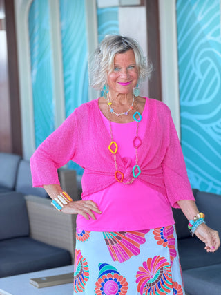 TROPICAL SEASHELL LONG SKIRT Cathys Place