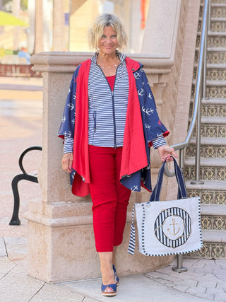 Anchor, Gold Anchor Shoulder Tote Cathys Place