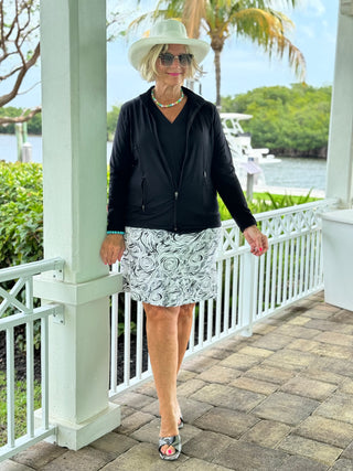 LULU-B ELEGANT EXPRESSIONS SKORT