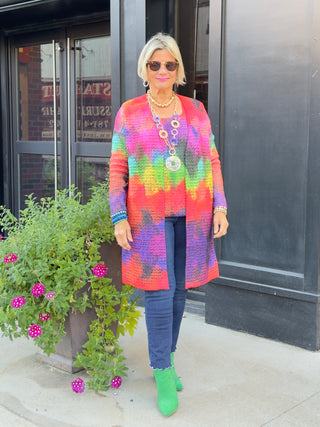 Ethyl Artwork Cardigan