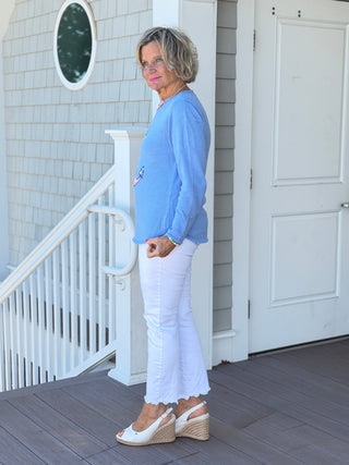 BEACH CLUB PERRI CAPE COD ANCHOR SWEATER LULU-B