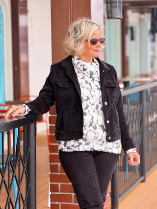 Ethyl Soft Shawlneck Sweater - Assist ETHYL JEANS