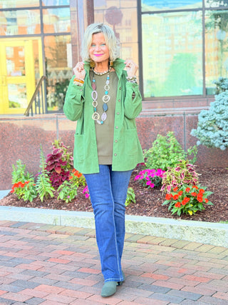 APPLE CORDUROY JACKET Cathys Place