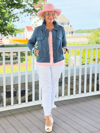 PALM BRACH PART LINEN. JACKET Cathys Place