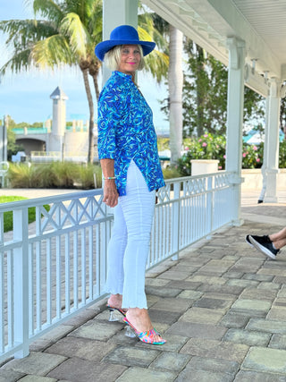 FANTASIA BLUE TUNIC