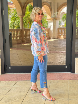 Ethyl The Social Butterfly Top - Roswell