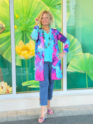 COLOR WAVES OF FASHION CARDIGAN ETHYL JEANS