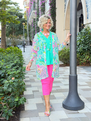 Ethyl Open Knit Cardigan - Ocala