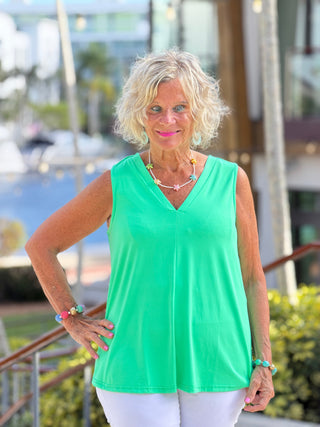 COASTAL GREEN TAILORED V LULU-B