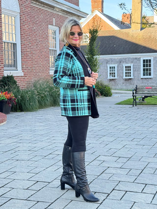 SOUTHERN NIGHTS TEIL POCKET SWEATER